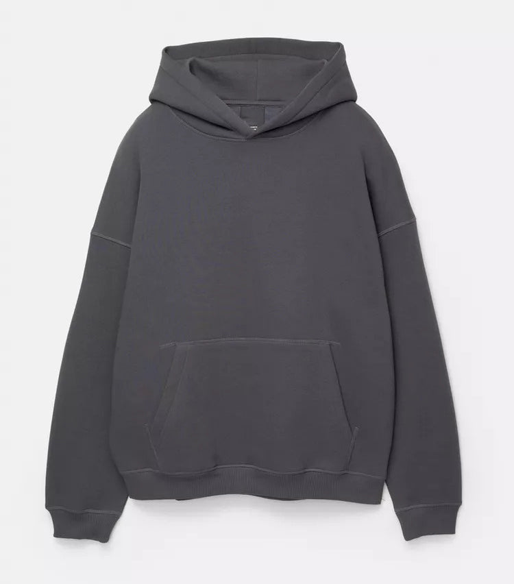 Dark gray oversize hoodie