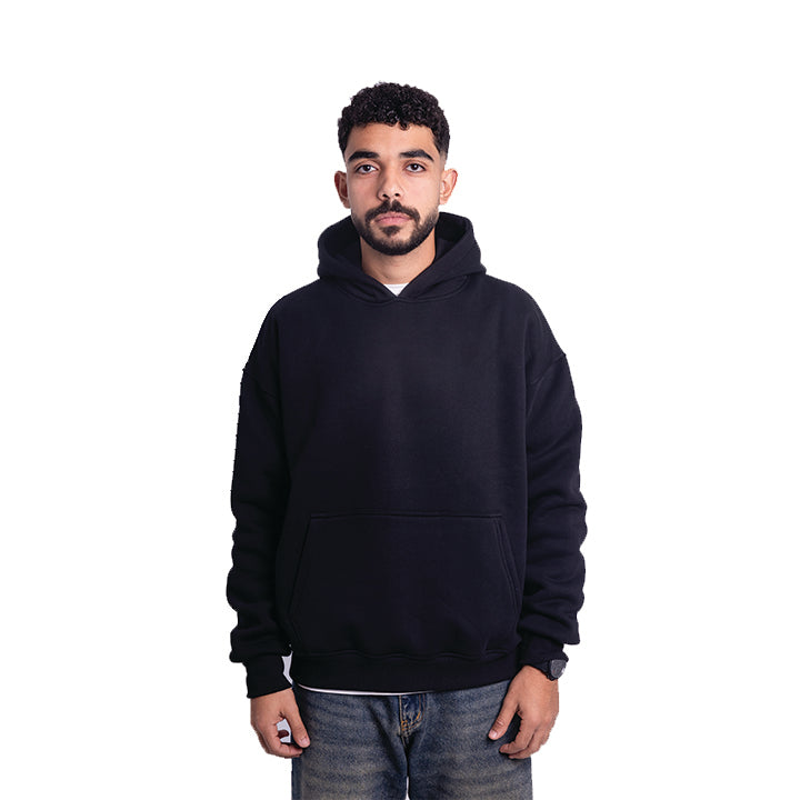 Black Hoodie Oversize Fit